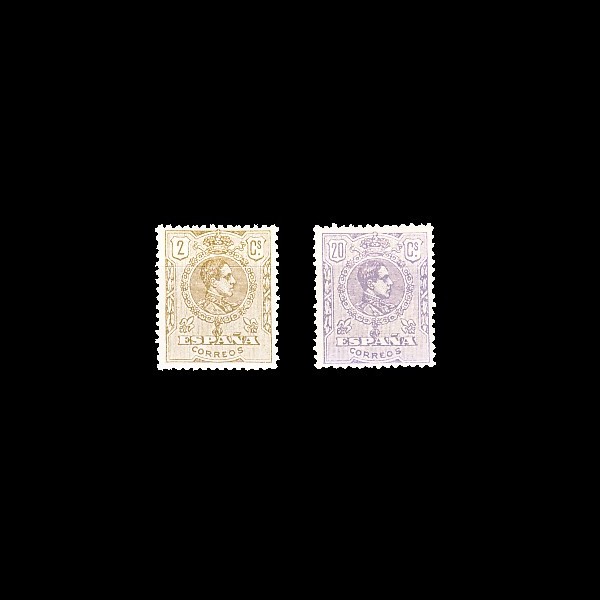 289/90 ALFONSO XIII. TIPO MEDALLON. 289/90 ALFONSO XIII. TIPO MEDALLON.