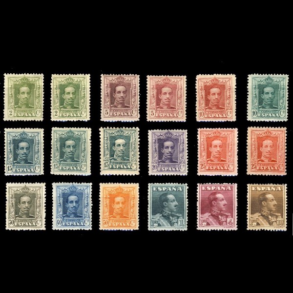 310/23 ALFONSO XIII (18 valores) CN 310/23 ALFONSO XIII (18 valores) CN