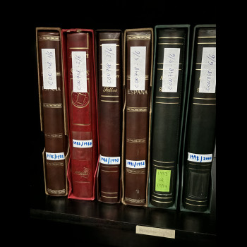 Colección de sellos de...