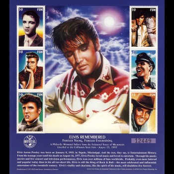 MICRONESIA. ELVIS PRESLEY.   