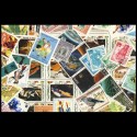 100 sellos matasellados diferentes de todo el mundo.             (Ref.048)