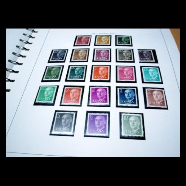 COLECCION  DE SELLOS DE ESPAÑA  1950 -  2011