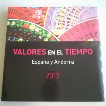 LIBRO DE CORREOS DE ESPAÑA  Y ANDORRA 2017 SIN SELLOS 