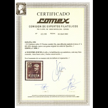 1090 CANARIAS AEREO. CL  certificado