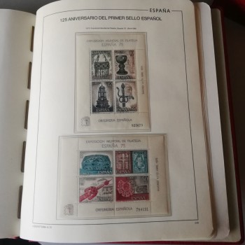 Colección de sellos de...
