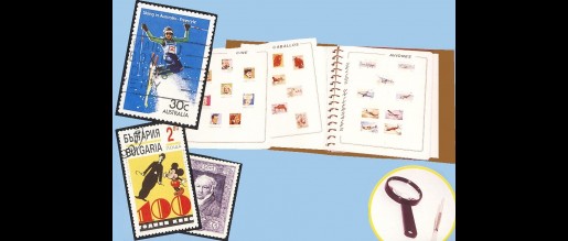 Collection "Sellos Universales" and philatelic items