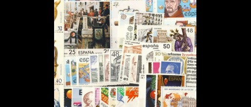 Spanish stamps 1987